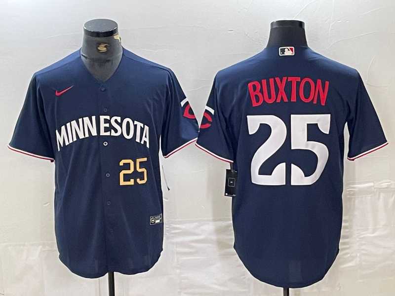Men's Minnesota Twins #25 Byron Buxton Number 2023 Navy Blue Cool Base Stitched Jerseys1,We sell and wholesale Men's Minnesota Twins #25 Byron Buxton Number 2023 Navy Blue Cool Base Stitched Jerseys1 on line form chian!